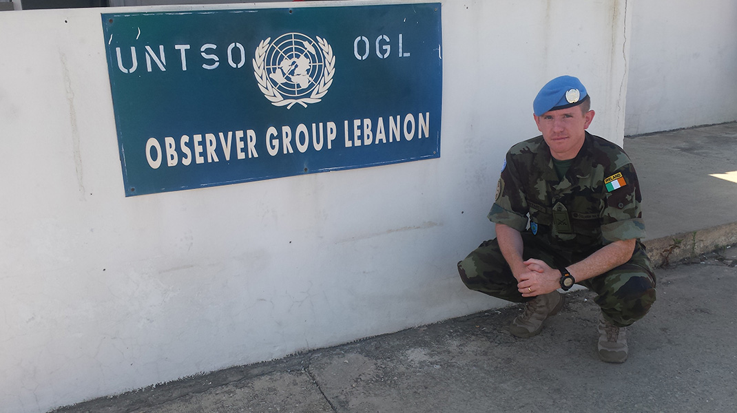 Irish Officer in UNTSO