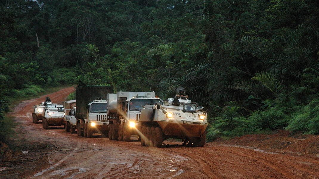 Irish Troops in Liberia