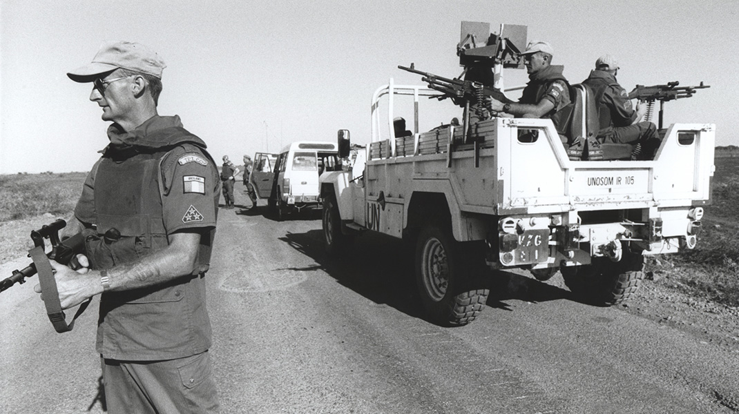 Past Missions Irish Soldiers in Somalia