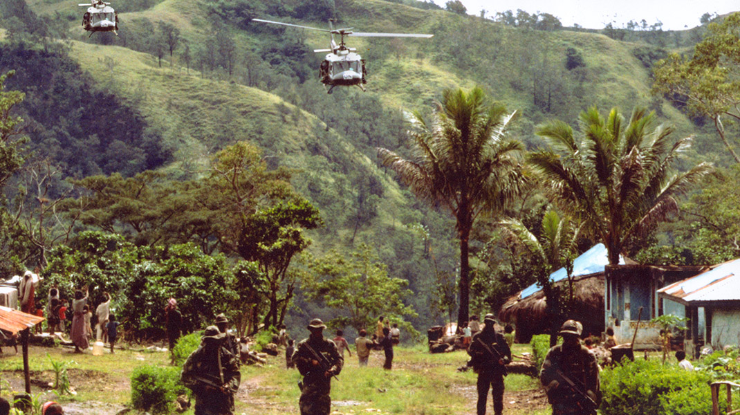 Irish Troops in East Timor