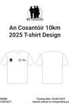 An Cosantóir 10K T Shirt Template thumbnail