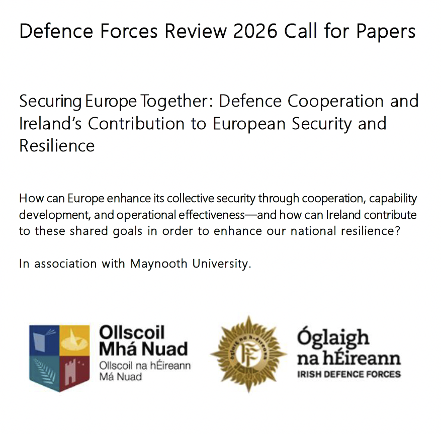 Deadline for Call of Papers for DF Review 2026 | Defence Forces