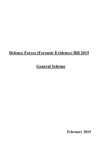 Defence Forces Forensic Evidence Bill 2015 thumbnail