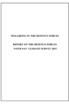 Defence Forces Climate Survey 2015 thumbnail